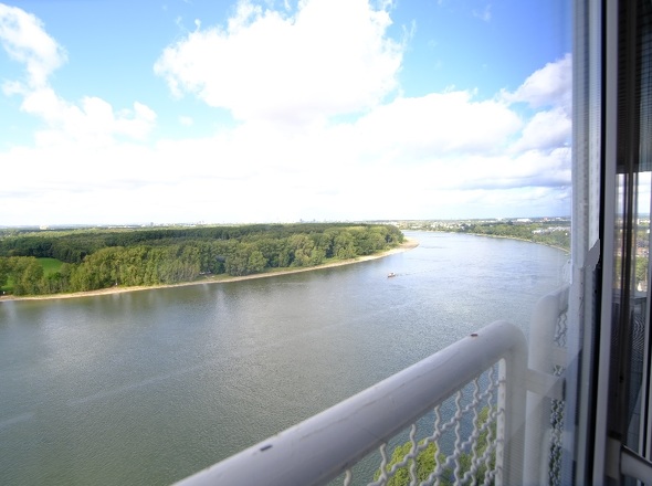 Aussicht vom Wellnisbereich