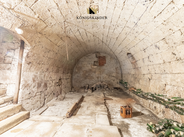 Großer Gewölbekeller, ideal als Weinkeller oder Event-Location