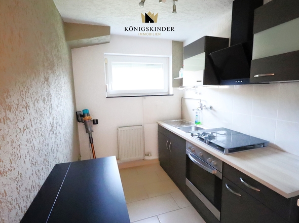 im Hangeschoss die kleine Küche...