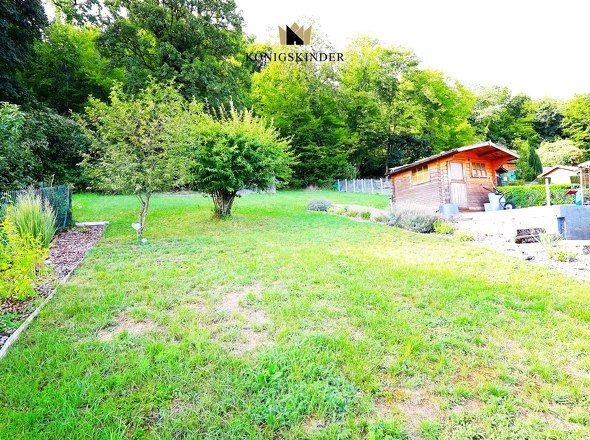 ...und genießen Sie den Garten - bis zum Wald