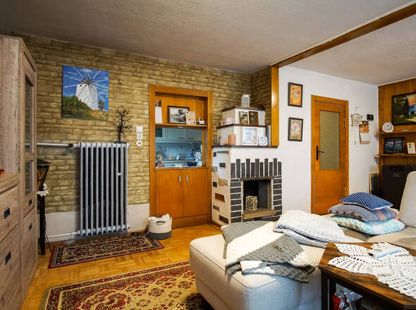 Wohnzimmer Blick in Richtung Küche