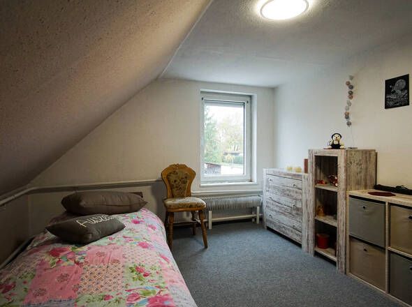 Schlafzimmer Obergeschoss im Anbau