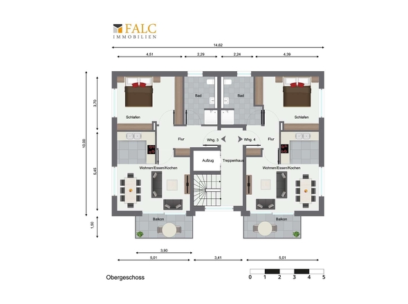 genehmigtes Obergeschoss
