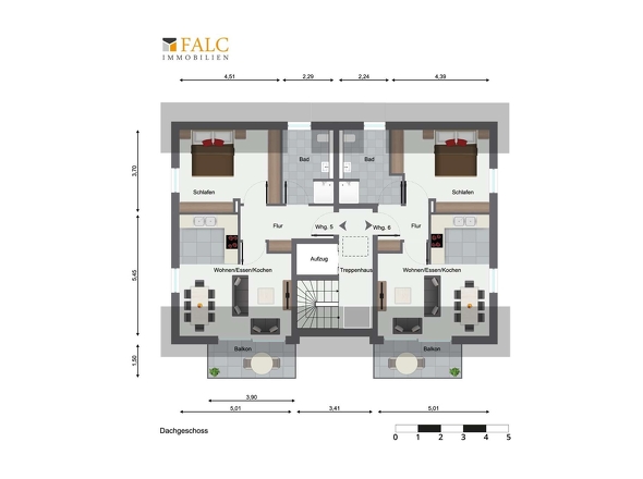 genehmigtes Dachgeschoss