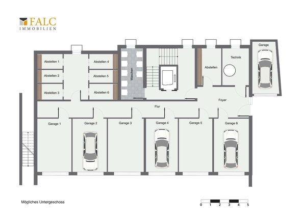 optionale Variante UG Eingang