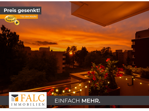 Ausblick mit Abendstimmung