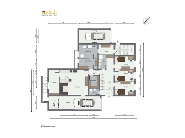Grundriss Souterrain-/Kellergeschoss