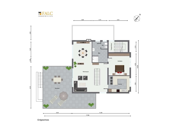 Grundriss Erdgeschoss