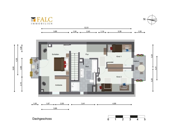 Genehmigtes Dachgeschoss