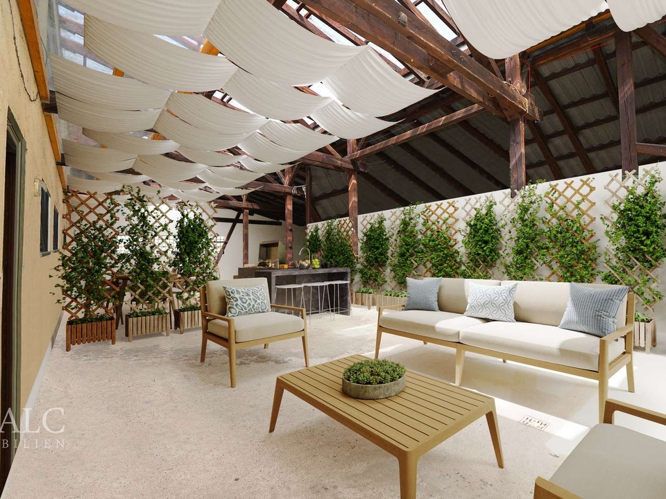 Gemeinschaftliche Terrasse