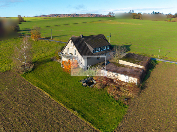 Herrliche Lage am Naturschutzgebiet