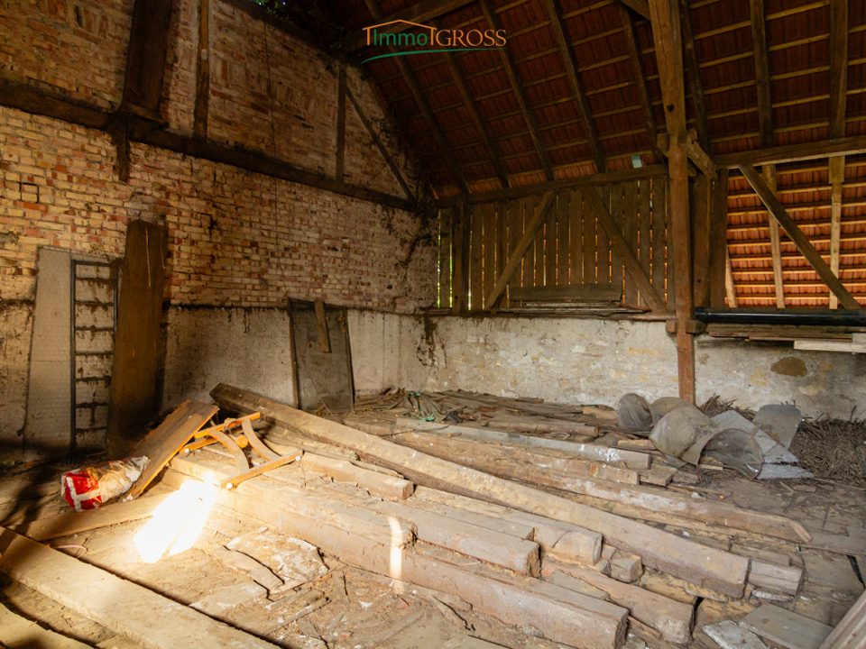 Rechte Scheune - Obergeschoss