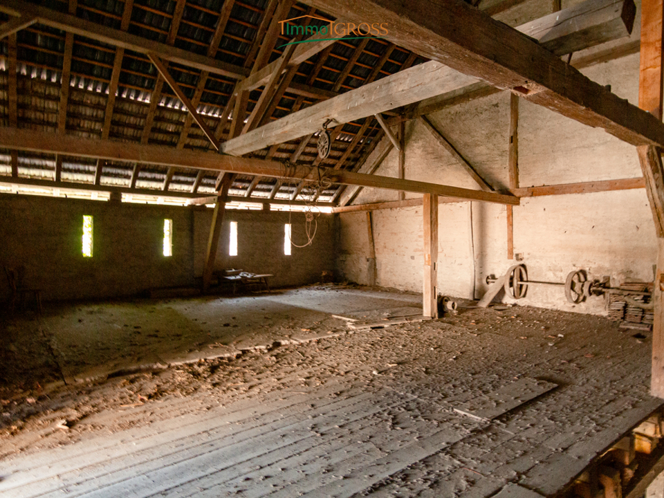 Linke Scheune - Obergeschoss