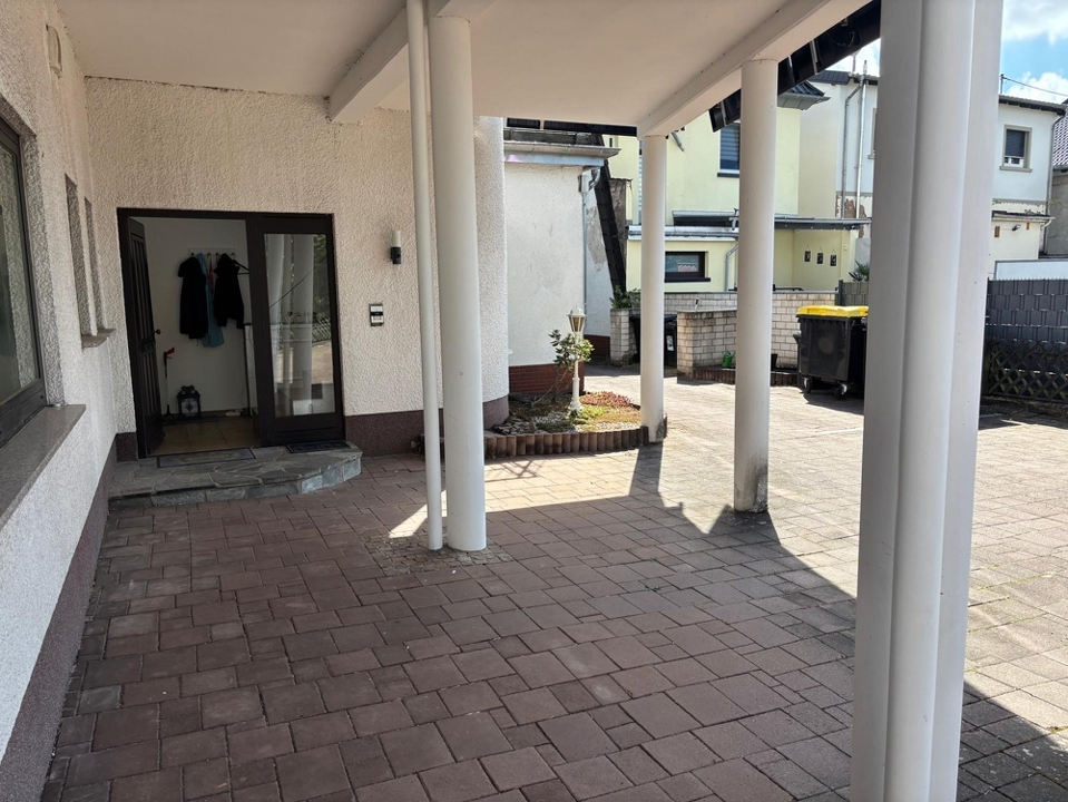 Separater Eingangsbereich