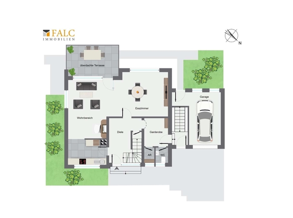 Grundriss Erdgeschoß