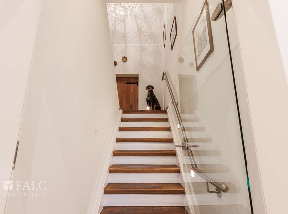Treppenaufgang Maisonettewohnung