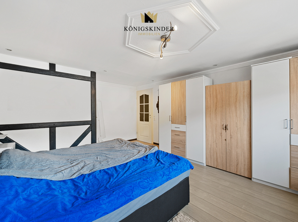 ...mit viel Platz für Stauraum...