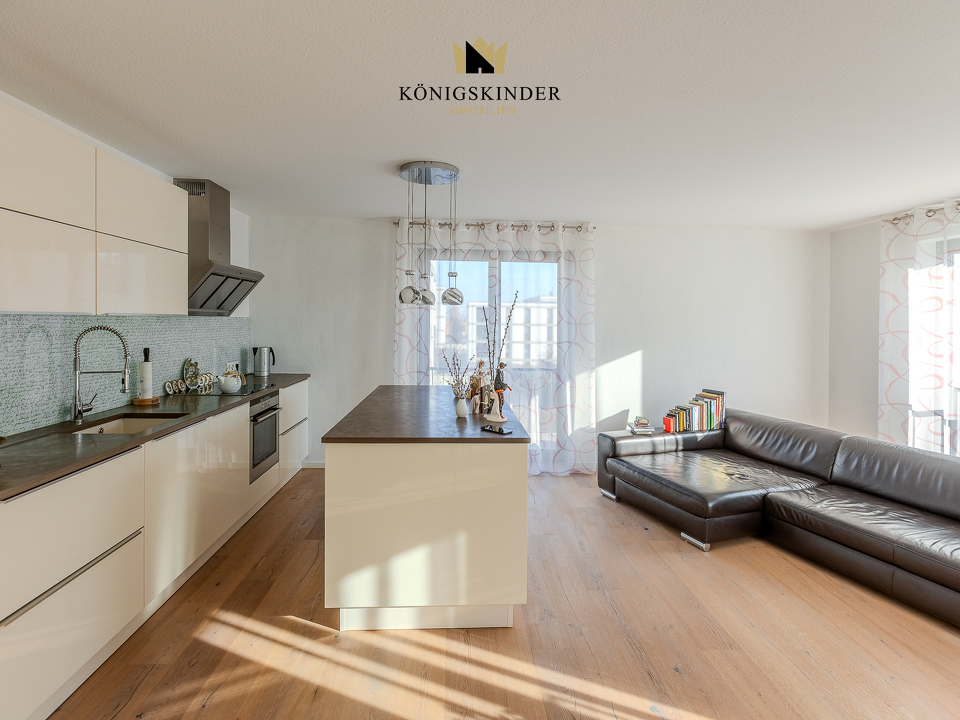 Blick in den Wohnbereich