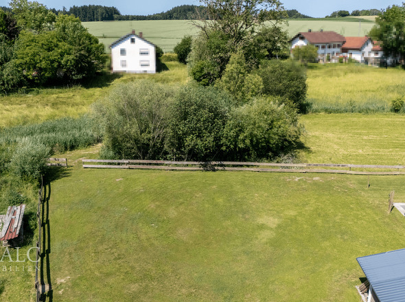 Anblick Grundstück Ausgleichsfläche