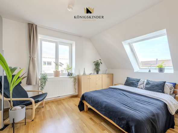 Perfekter Rückzugsort für Kinder und Jugendliche im Obergeschoss.