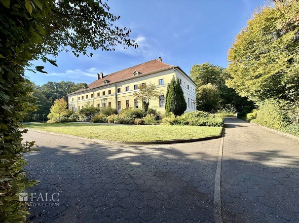 Blick von der Auffahrt