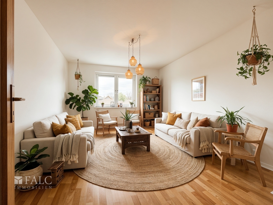 Wohnzimmer - (KI generiert)