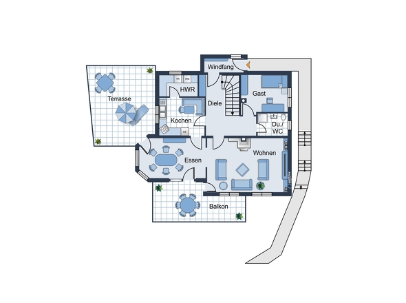 Grundriss Erdgeschoss