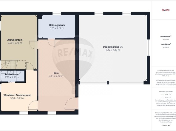 Grundriss Wohnhaus UG