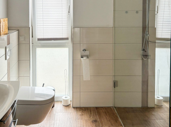 Badezimmer im Obergeschoss