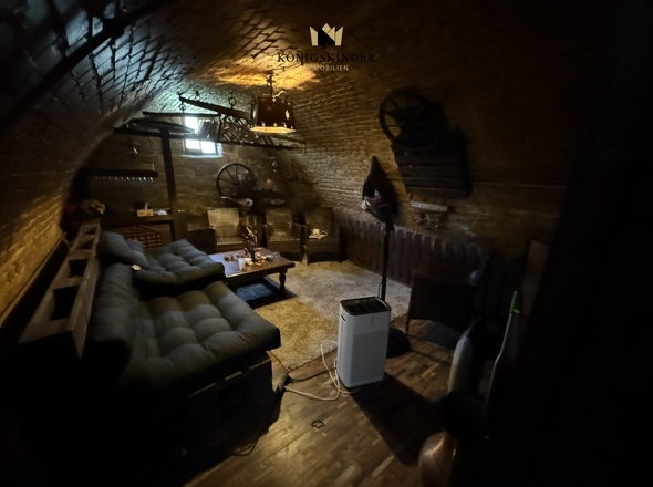 Zeit zum Relaxen im angenehmen Gewölbekeller 