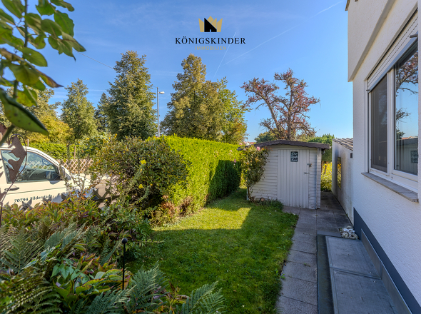 Garten am Hauszugang