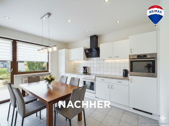 RE/MAX Immobilien DeLux Einfamilienhaus Merzig-Besseringen Küche nachher