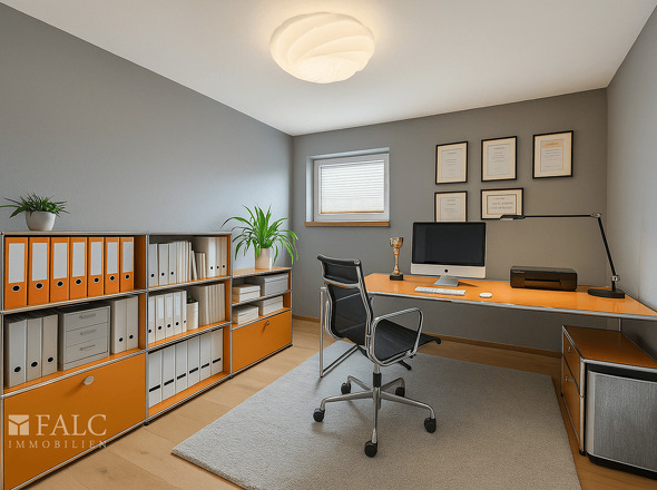 Büro.Einrichtungsbeispiel