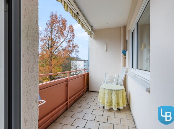 Süd-West Loggia mit Markise 