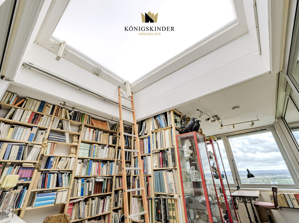 Große Glaskuppel im Wintergarten