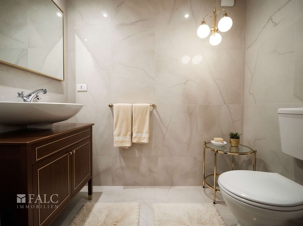 Gäste WC visualisiert