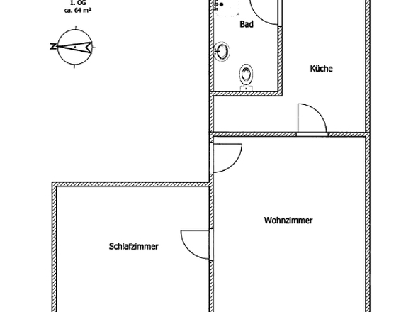 Grundriß WHG 1.OG rechts.