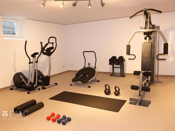 So könnte das Sportzimmer aussehen