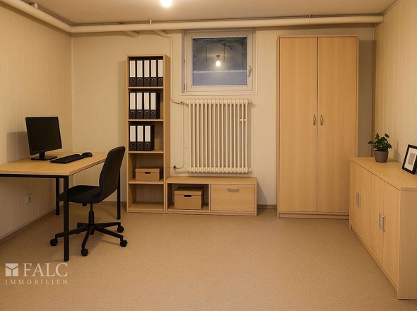 Homeoffice im Keller
