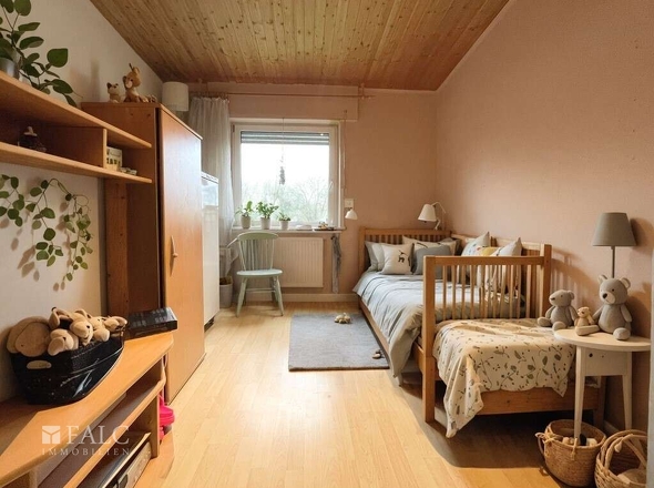 Kinderzimmer gestaged 