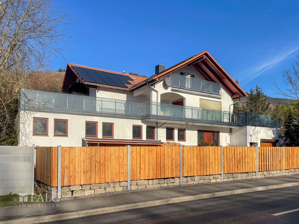 Option modernes Balkongeländer