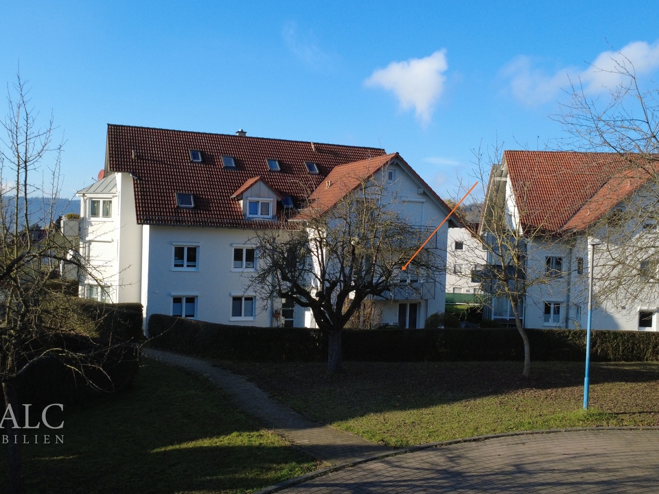 Hübsche Rückansicht