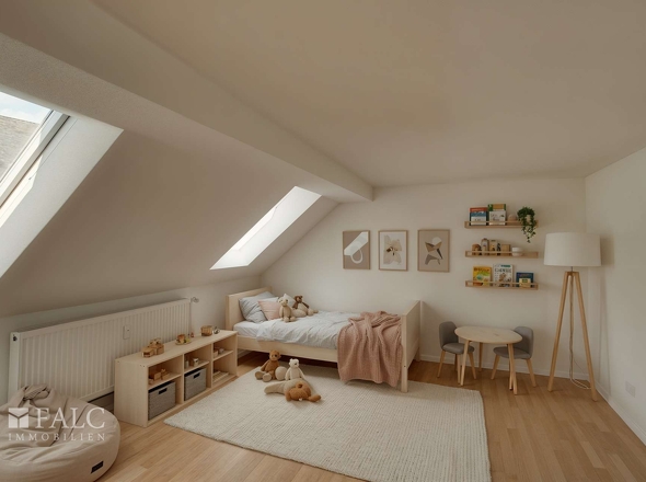 Kinderzimmer (virtuell möbliert)