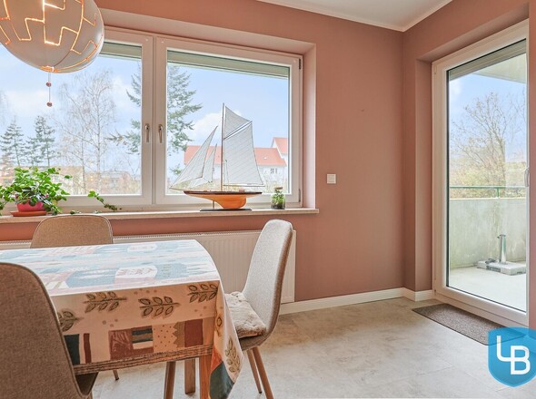 ...Zugang auf den Balkon