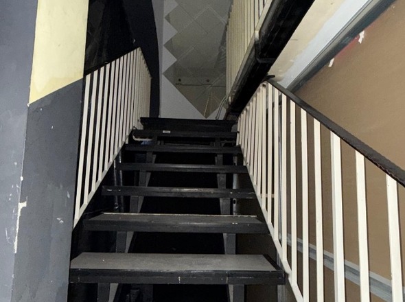 Treppenaufgang zu Galerie