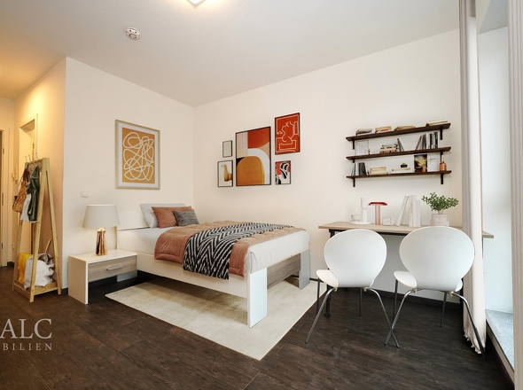 Einblick in ein Appartement