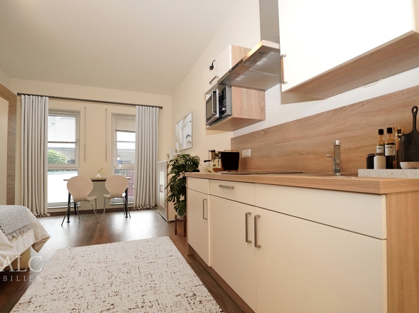 Einblick in ein Appartement