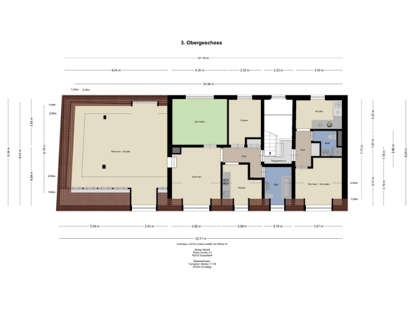 Grundriss Dachgeschoss