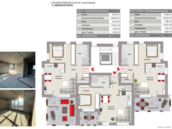 Grundriss 2. Obergeschoss