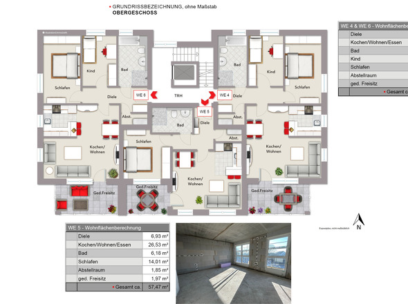 Grundriss Obergeschoss